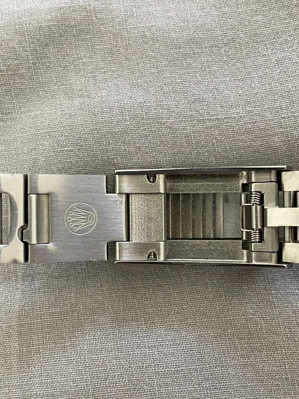 GLIDELOCK WITH DIVER EXTENSION BUCKLE CLASP SAFETY FLIP FOR ROLEX SEA-DWELLER